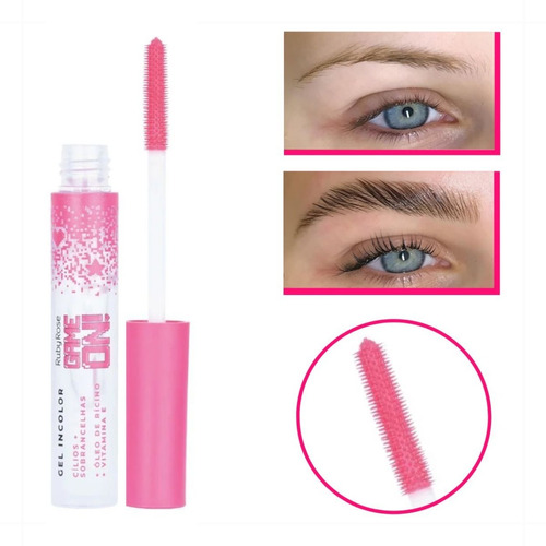 Gel Rimel Incolor Mascara De Cilios E Sobrancelhas Ruby Rose