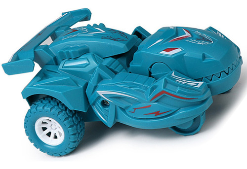Dinosaurio Que Transforma Un Automóvil, Deformación Realista