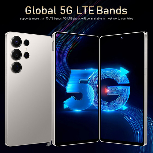 Smartphone 6.8 S25 Ultra-5g, 12 Gb+512 Gb, Android 12, 5800