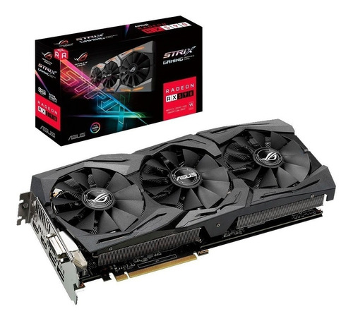 Asus Rx 590 Rog Strix 8gb Gddr5 256bits Impecable  Oem  (Reacondicionado)