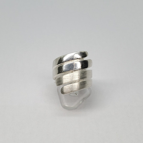 Imagen 6 de 9 de Anillo Plata Rodinada Macizo