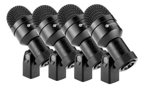 Kit Kadosh 8 Mic Slim Kmd108 P/ Bateria E Estúdio