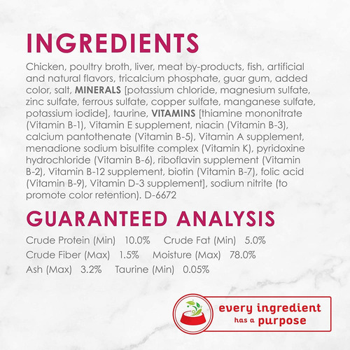 Purina Fancy Feast Grain Free Pate Wet Cat Food, Chicken Fea