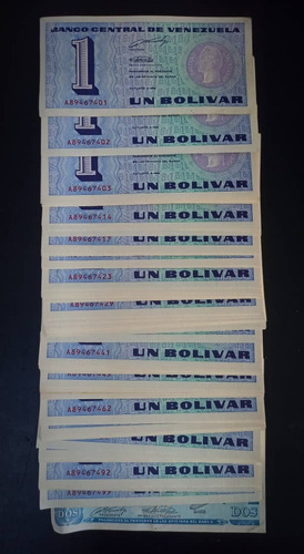 Lote De Billetes Tinoquitos 100 Piezas Consecutivas! Oferta!