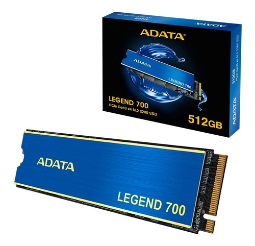 Disco Ssd Adata 512gb Legend 700 Pcie Gen3 X4 M.2 2280