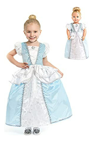 Little Adventures Cinderella Princess Dress Up Costume (smal