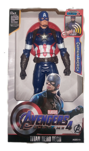 Capitán América Muñeco Articulable 