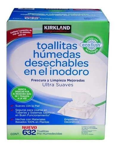 Toallitas Humedas Desechables Para Inodoro 632 Toallas