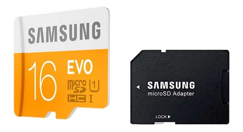 Tarjeta Memoria Micro Sd 16gb Samsung Clase 10