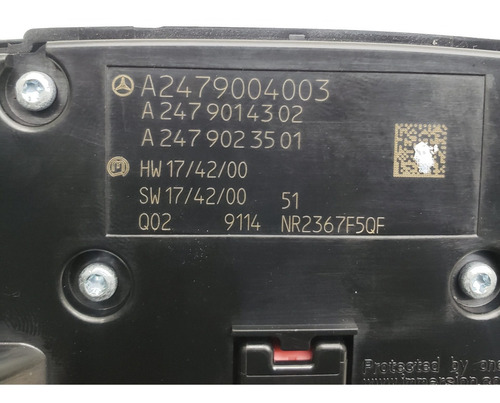 Comando Multimídia Mercedes A200 1.3 2020 Nºa2479004003 (Usado)