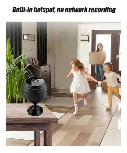 Mini Cámara Espía Wifi Para Vigilancia De Seguridad Doméstic