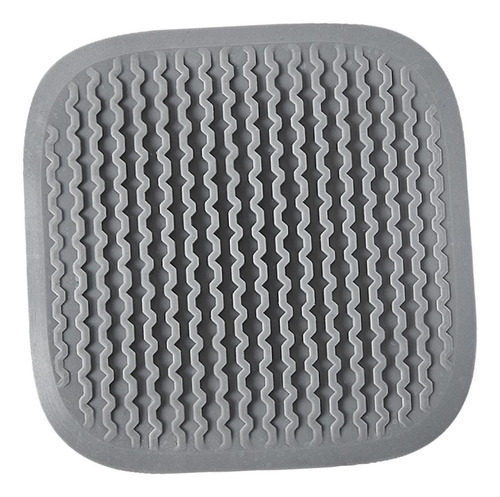 6 Tapete De Drenaje De Silicona, Cubierta De Estilo De Gris