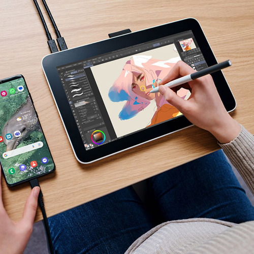 Tableta Gráfica Wacom One Pen Display 12 Dtc121w0a1