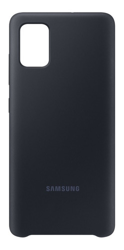 Capa Protetora De Silicone Preto Celular Samsung Galaxy A51