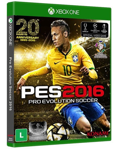 Pes 2016 Pro Evolution Soccer - Xbox One - [ Mídia Física ]