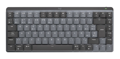 Teclado Inalambrico Logitech Mx Keys Mini Mecanico Grafito