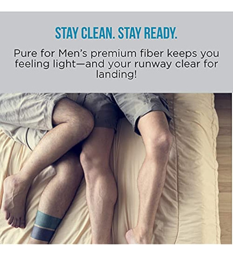 Pure For Men - El Suplemento De Fibra De Limpieza Vegana 60
