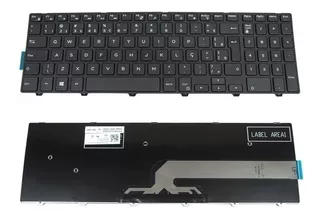 Teclado Para Dell Inspiron 15-3000 Modelo 15-3567-a35p Abnt