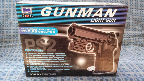Pistola Gunman - Playstation 1 Y Playstation 2