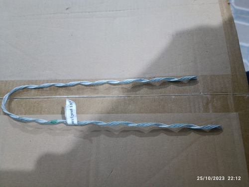 Remate Preformado 1/8´´ Verde 10 Pzs Acometida Wisp