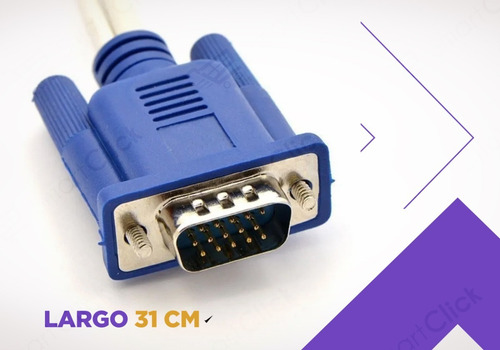 Cable Vga A Rca S-video Adaptador Macho Pc Notebook Led Tv