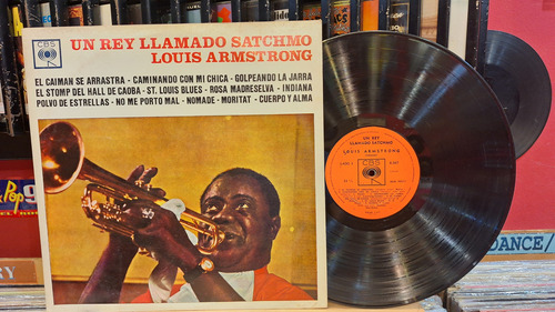 Louis Armstrong Un Rey Llamado Satchmo Lp Vinilo Jazz Ex+