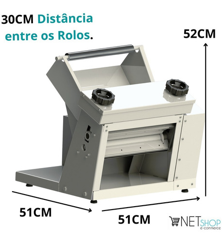 Cilindro Elétrico Industrial Para Massas Bivolt