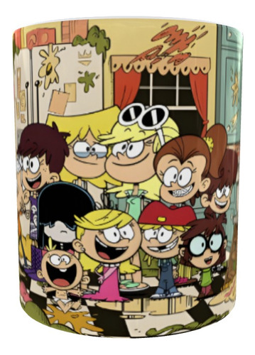 Taza - Tazón De Loud House De Polímero (cerámica)