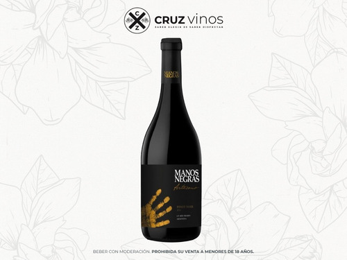 Imagen 1 de 1 de Vino Manos Negras Artesano Pinot Noir