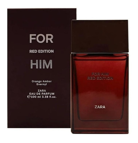 Perfume Zara For Him Red Edition Eau De Parfum X 100ml 