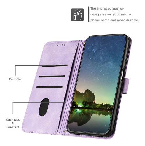 Funda Tipo Cartera For Teléfono Infinix Hot 50 40 30 20 12