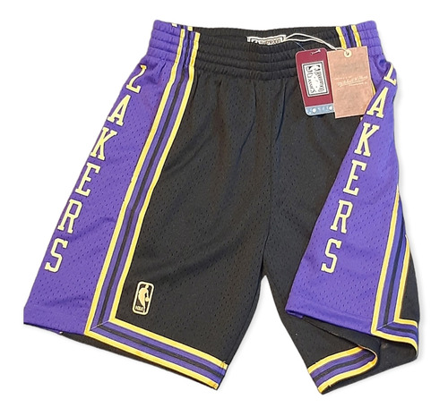 Imagen 2 de 7 de Short Nba Mitchell And Ness Los Angeles Lakers Original