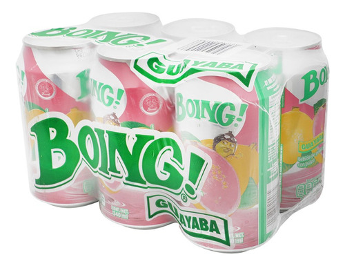 Jugo Boing Lata 340 Ml Six Pack