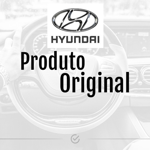Maçaneta Interna Esquerda Hyundai Cromada Hb20 Hb20s Orig