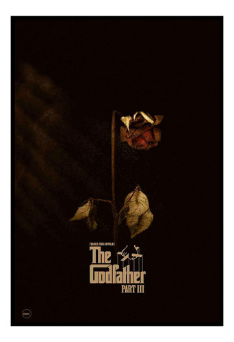 Cuadro Poster Premium 33x48cm Padrino Parte Tres Godfather