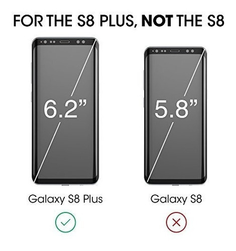 Pantalla Cristal Para Samsung Galaxy S8 Plus 3d Curvado