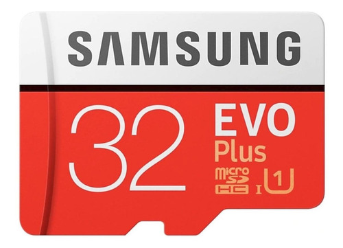 Tarjeta de memoria Samsung MB-MC32GA/AM  Evo Plus con adaptador SD 32GB