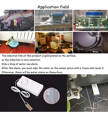 Detector De Fugas De Agua Ximimark, Nivel De Inundación, 2 U
