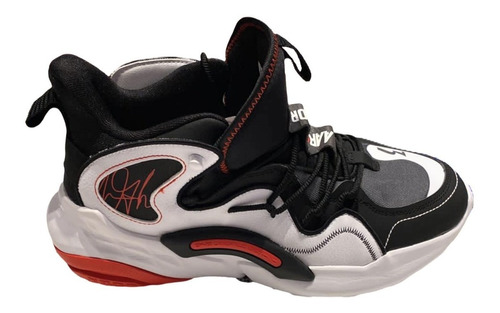 Zapatillas De Basquet 361 Basketball Shoes Blanco Negro Rojo