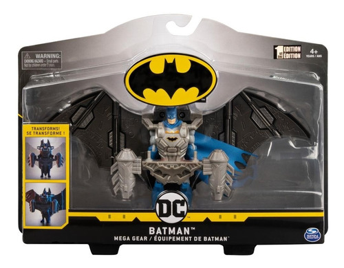 Figura De Accion Dc Comics Batman Mega Equipo 