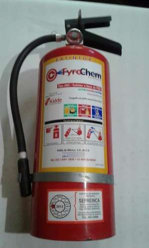 Extintor Pqs De 10 Lbs Fyrechem