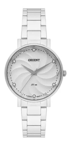 Relógio Feminino Orient Fbss0094 S1sx Prata Aço Inox 36mm