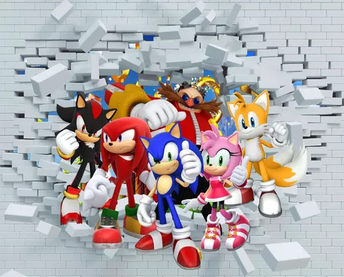 papel de parede 2x2 sonic alta resolução