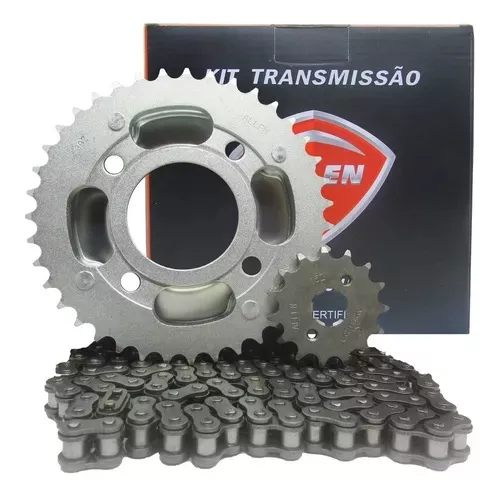 Kit Relação Transmissão Twister CBX 250 2001 á 09 Duas Almas