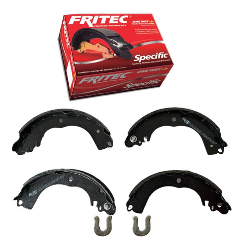 Kit Balatas Traseras Nissan Tiida 2015 2016 Fritec 