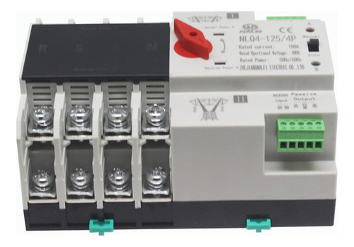 A Interruptor De Transferencia De Energía 100 A 4 Polos