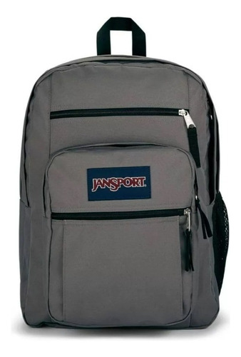 Mochila Jansport Big Student Graphite Grey Color Gris Diseño De La Tela Liso