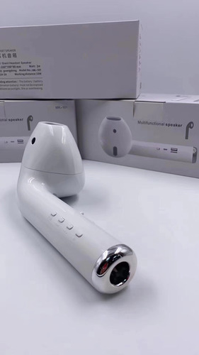 Altavoz Estéreo Recargable Con Forma De Auricular Grande Por