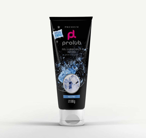 Gel Lubricante Anal Vaginal Prolub Efecto Frio Neutro 80g