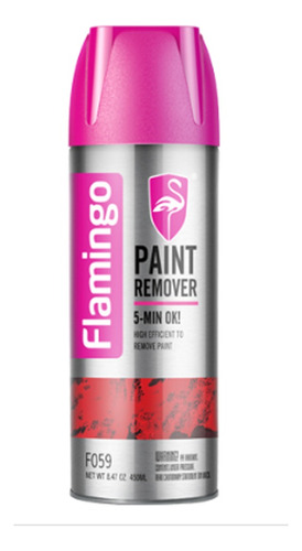 Removedor De Pintura Spray Flamingo 5 Minutos F059 450ml